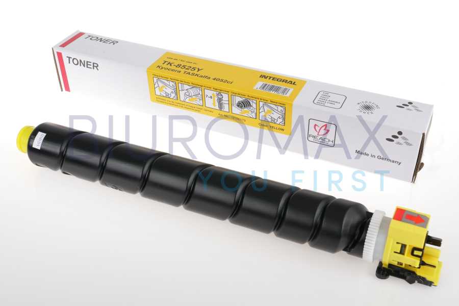 Toner TK-8525 Amarelo Compatível Toner TK-8525 Amarelo Compatível